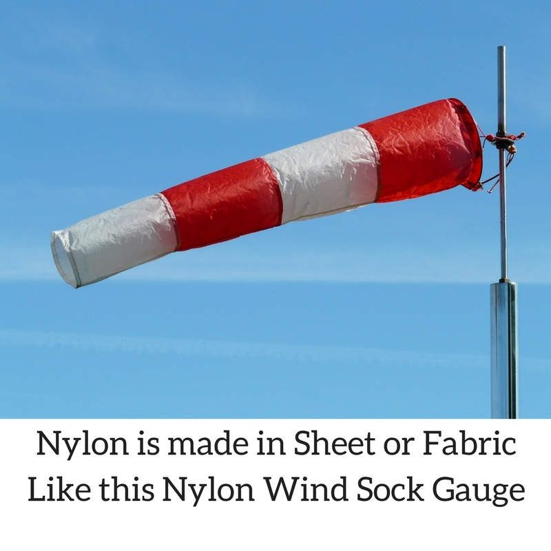 Nylon wind sock gauge